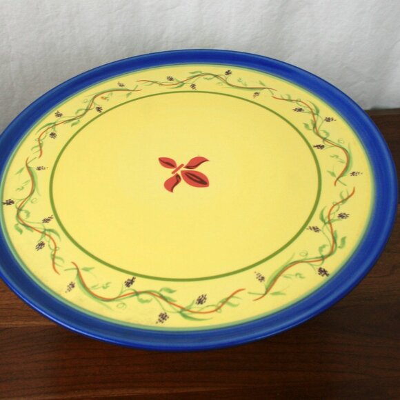 Pfaltgraff The Secrets of Pistouler 12" Cake Plate in Multicolor 2002-2012 - Picture 3 of 8